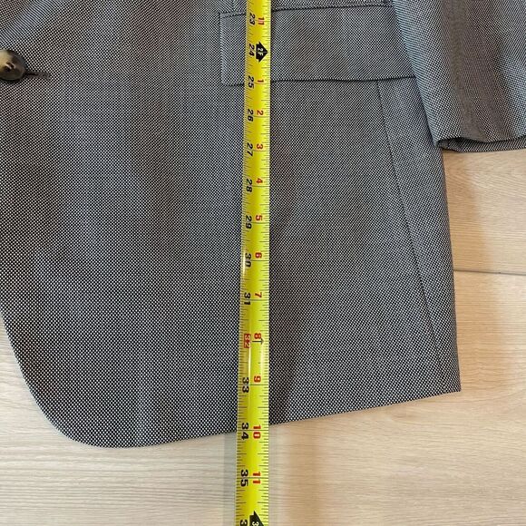Hugo Boss Mens Suit Blazer 46L Super 140 100% Virgin Wool L34 Preppy Prom - Picture 7 of 11